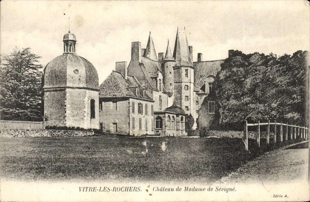 Vitry-Les-Rochers — Schloss der Madame de Sévigné — Serie A - Vorderseite