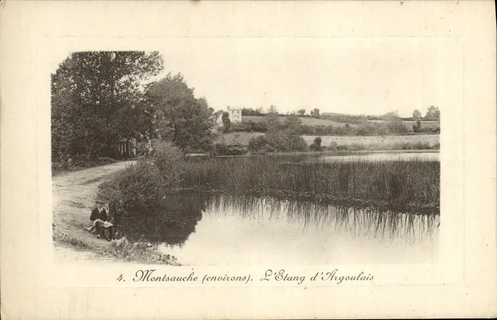 Montsauche (circa) — L'Étang d'Argoulais — n°4 - Recto
