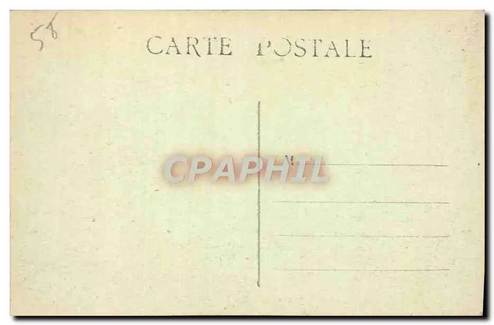 Chatillon-en-Bazois — Das Schloss von der Station aus — Verlag Camuzat, n°2102 - Rückseite