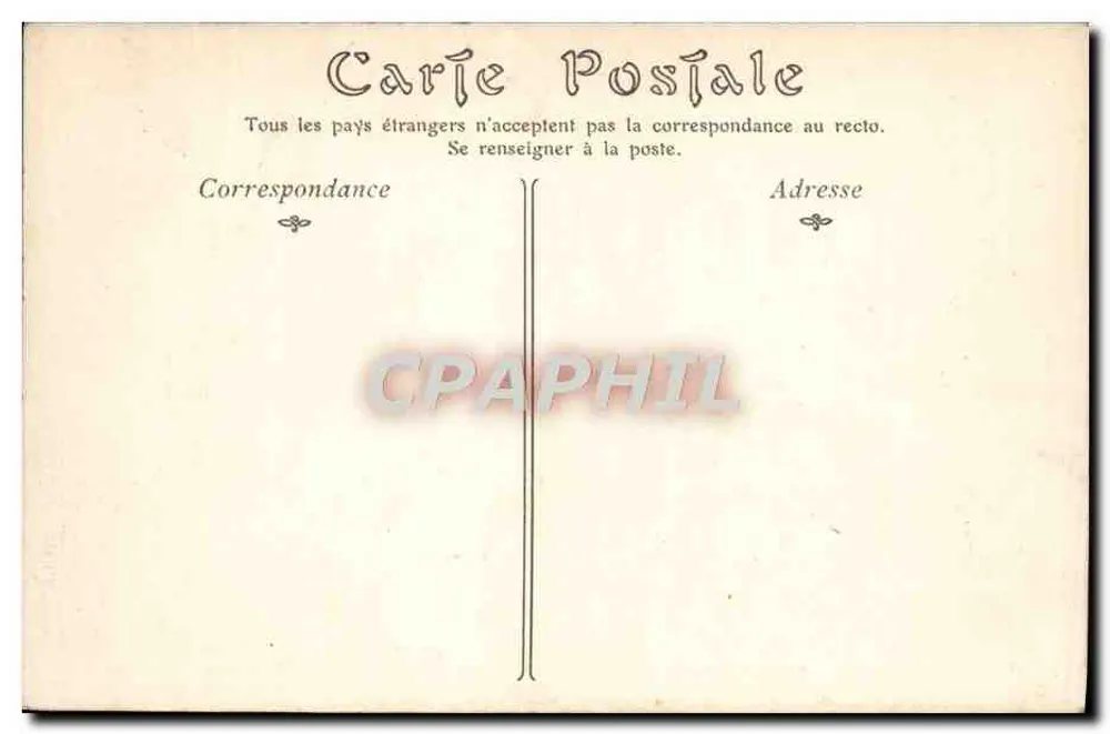 Paris — Place e Igreja da Trindade — ND Phot - Verso