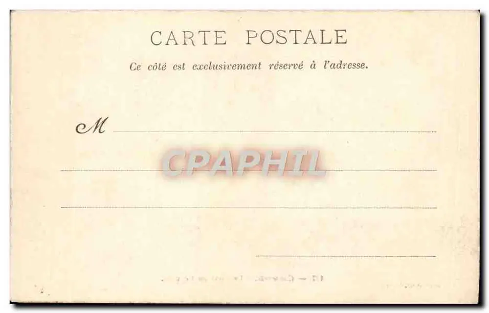 Cauterets — O Ponte do Péguère — Imp. Royer et Cie, Nancy, n° 127 - Verso