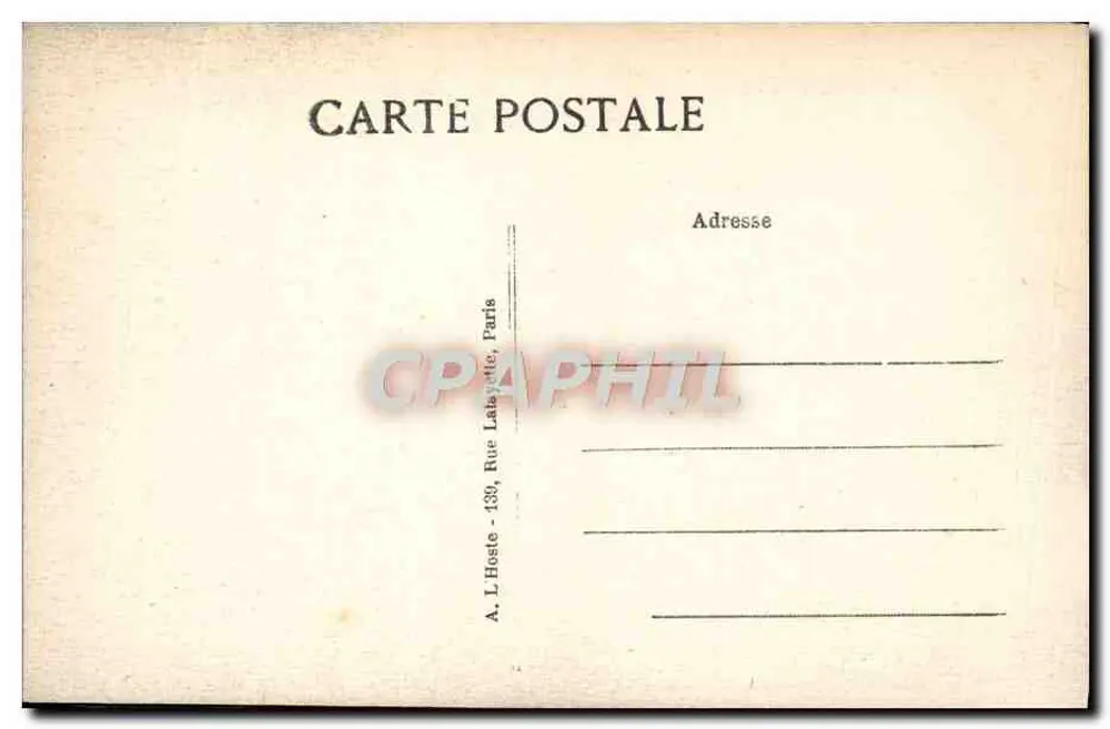 Senlis — Floresta de Halaïte — O Poteau de Halaïte - Verso