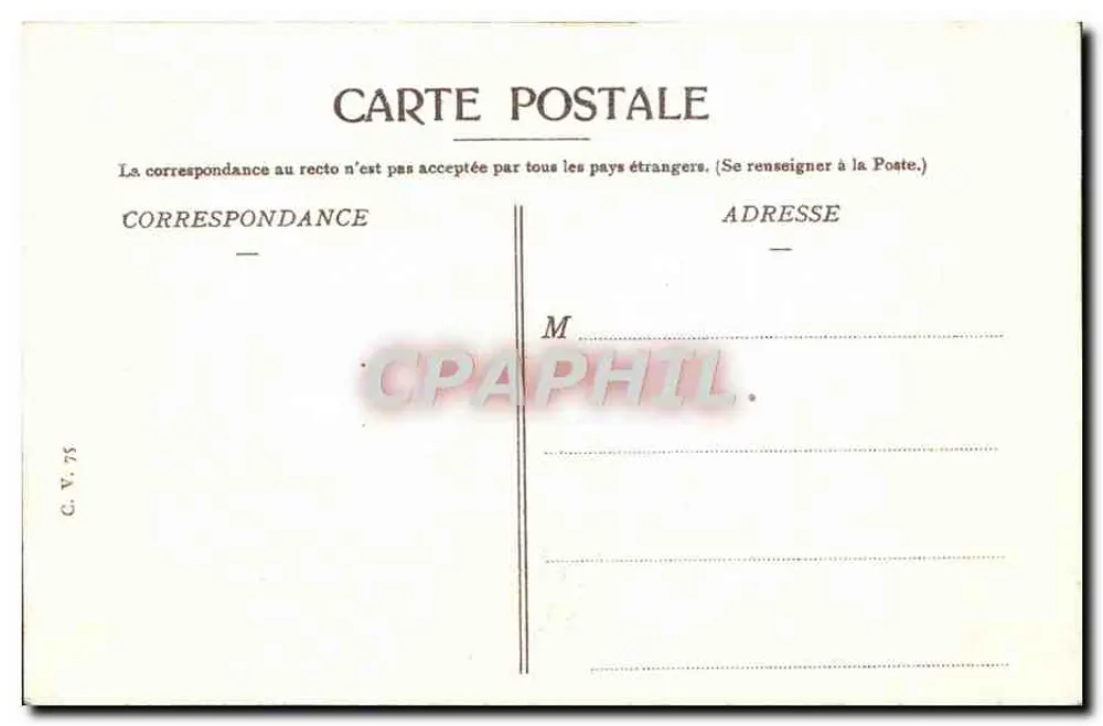 Grenoble — Ciborium der Kathedrale Notre-Dame 14. Jahrhundert — C.V. 75 - Rückseite
