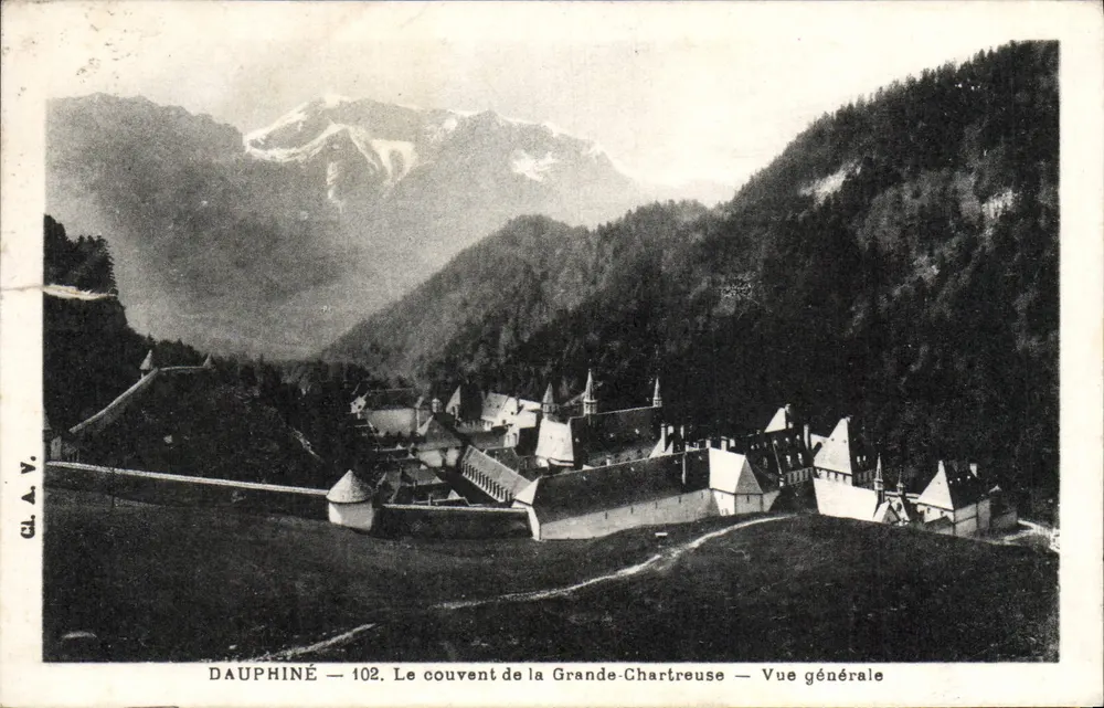 Dauphiné — Le couvent de la Grande-Chartreuse — Allgemeiner Blick — Cl.A.V. — n°102 - Vorderseite
