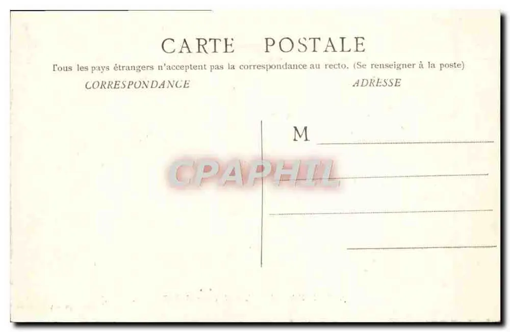 Interior da Paróquia de Paray-le-Montel — editor desconhecido, n° 17 - Verso