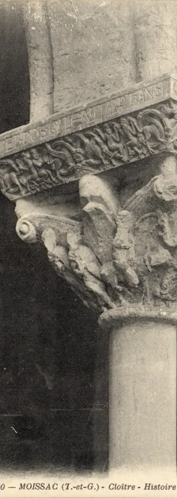 Moissac (T.-et-G.) - Cloître - Histoire — editor desconhecido, n° de série 0 - Frente