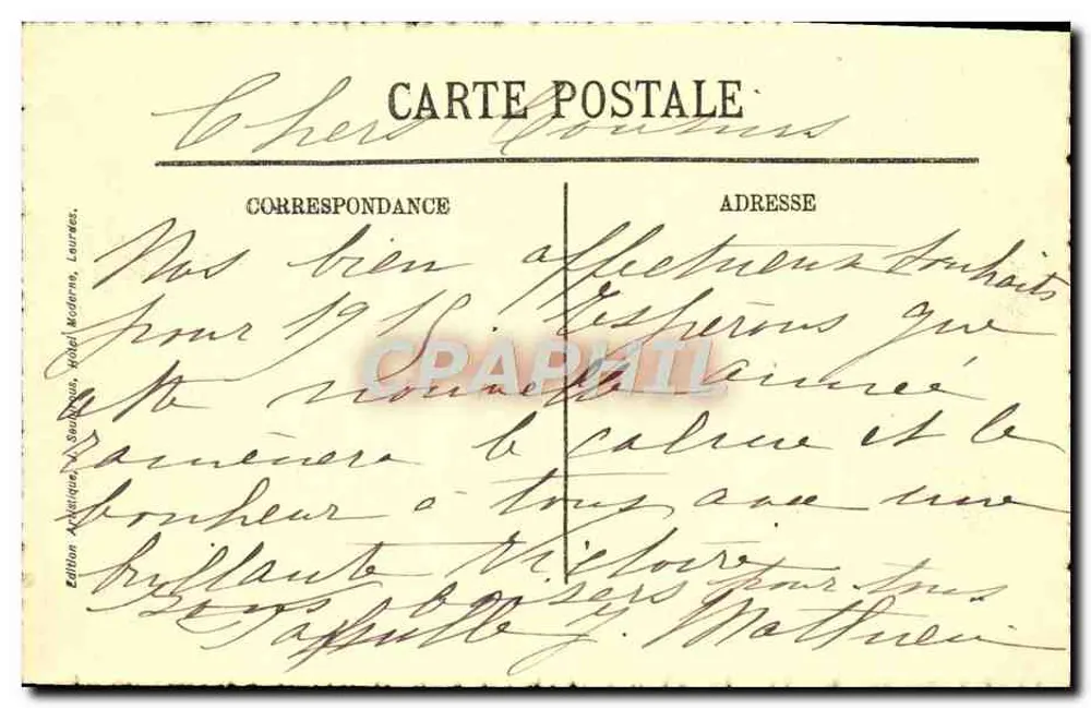 Lourdes — Os Doentes nas Piscinas — LL - Verso