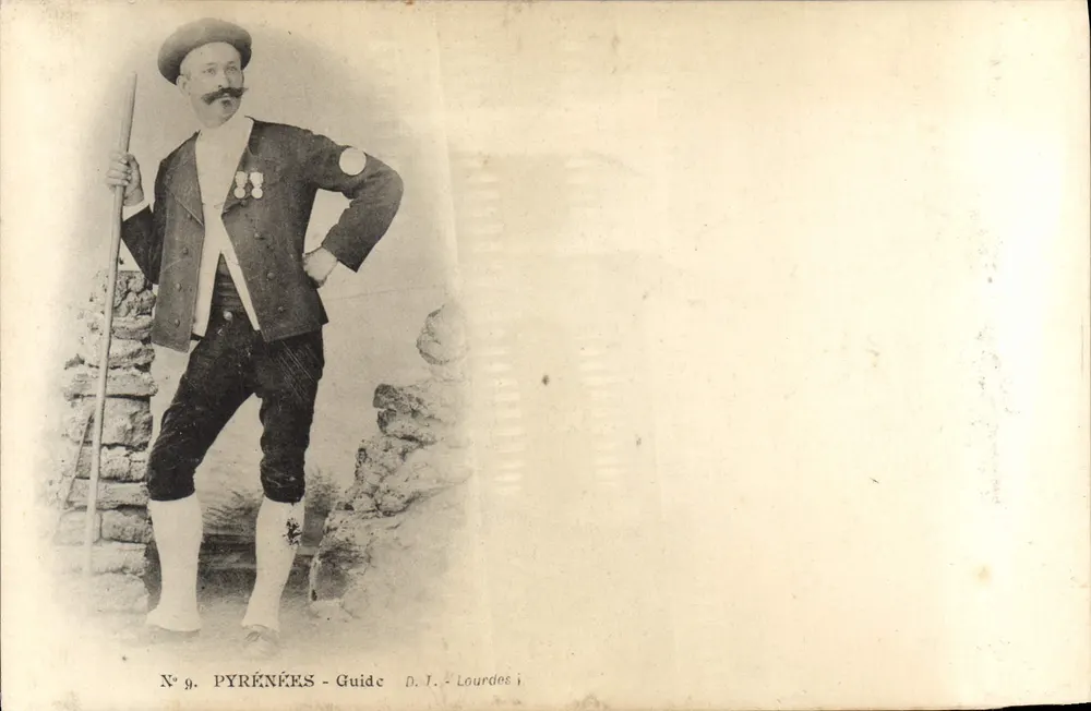 Guia das Pirineus — Lourdes — D.I. — N° 9 - Frente