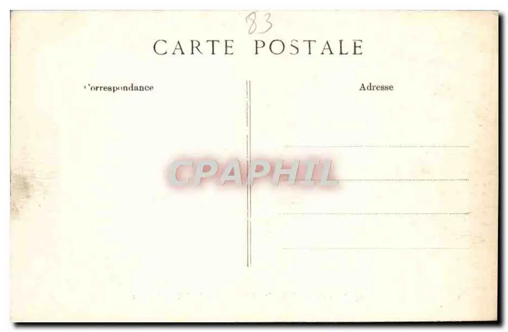 Côte d'Azur - San-Salvadour — O Parque — Editor B.D. n°2748 - Verso