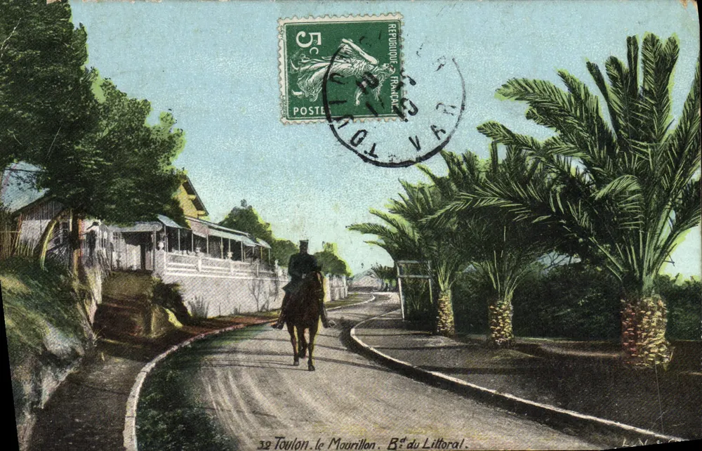 Toulon, Le Mourillon - Küstenbau — Unbekannter Verlag, Seriennummer 32 - Vorderseite