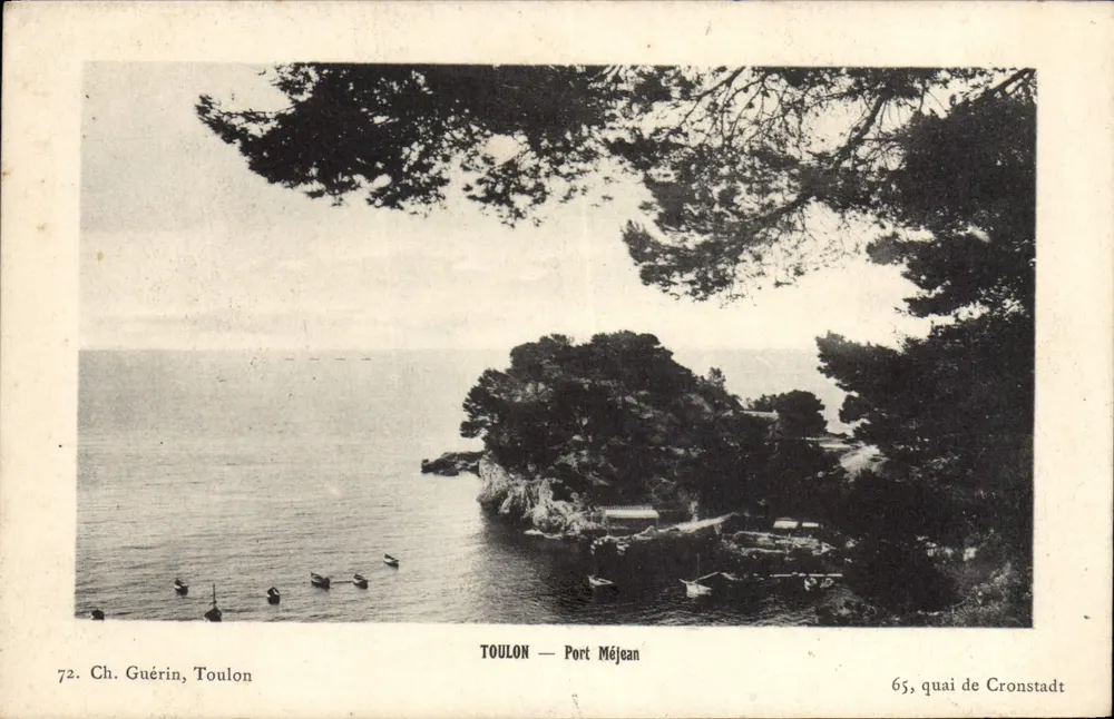 Toulon — Porto Méjean — Ch. Guérin, Toulon, n°72 - Frente