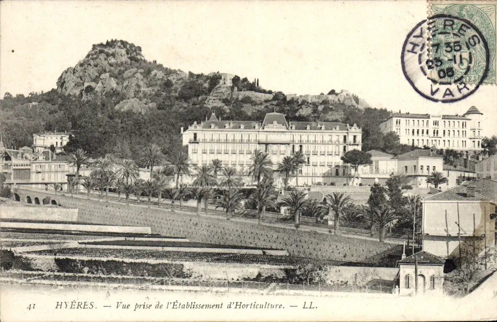 Hyères — Ansicht vom Hortikultur-Establishment — LL. - Vorderseite
