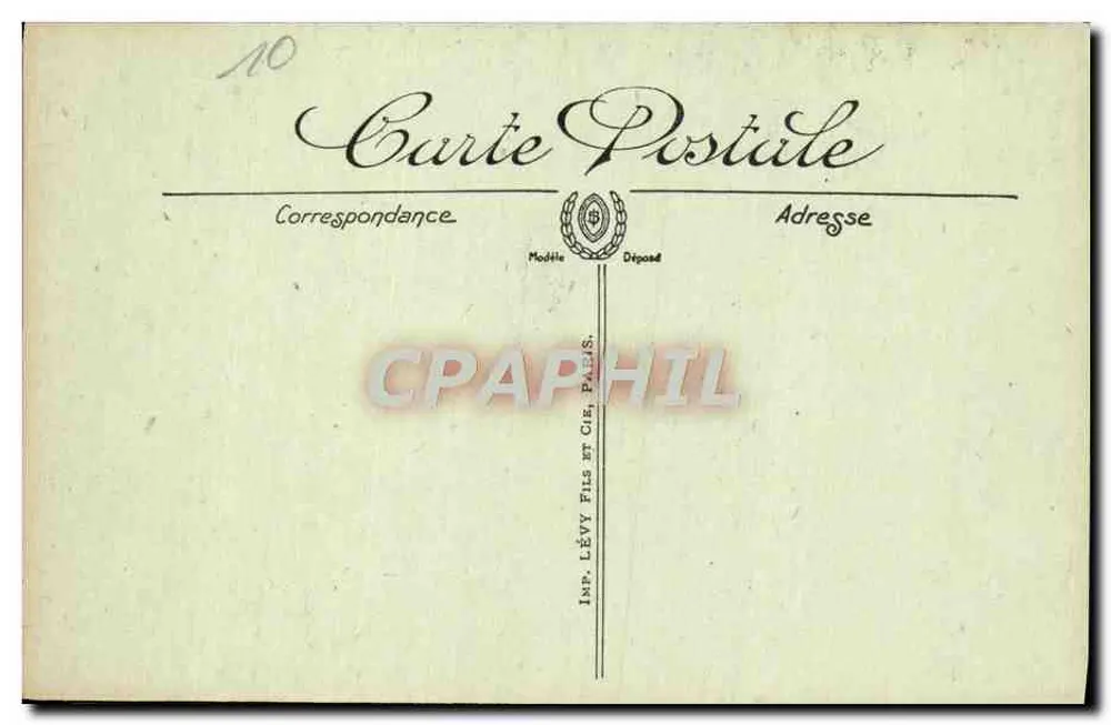 Troyes — A Igreja de São Nicolau — A Nave — LL — n°21 - Verso