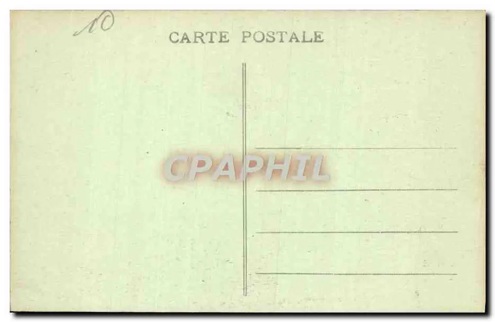 Troyes (Aube) - A Catedral de Saint-Pierre — Iniciada em 1208, restaurada de 1849 a 1866. Editor Ch. G. G. Didier, n° 10. - Verso