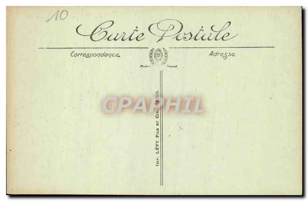 Troyes — Kirche Saint-Pantaléon — Verhaftung des Heiligen Crépin — LL. n°26 - Rückseite