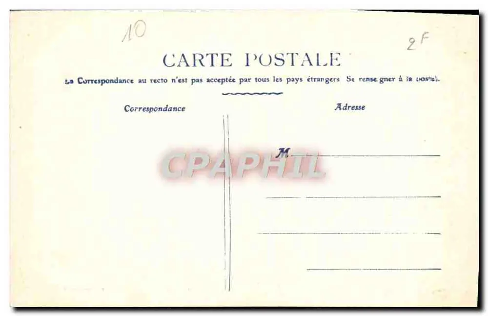 Brienne-le-Château — Vista panorâmica — Paul Antoine, Livreiro-Editor - Verso