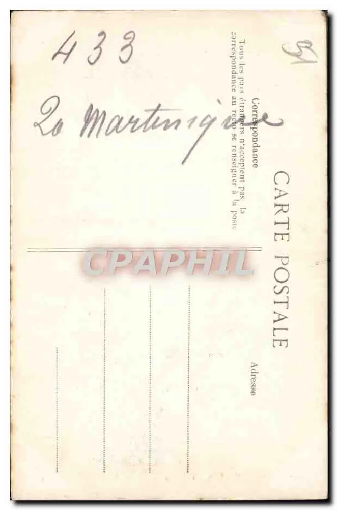 Reims — A Catedral — Editor E-D, n°3 - Verso