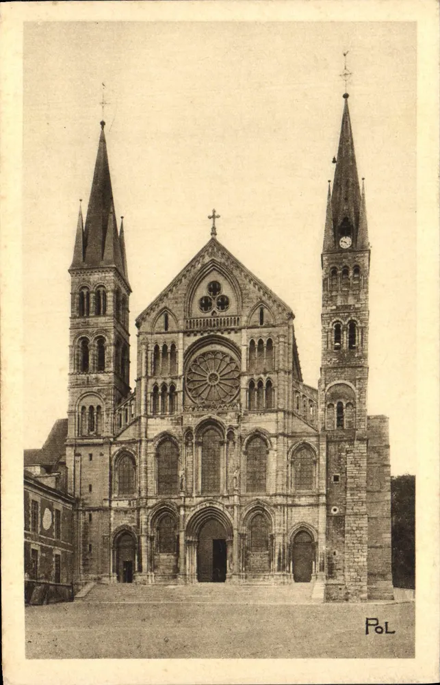 Saint-Rémi - Reims — editor Jacques Préville, n° 504 - Frente