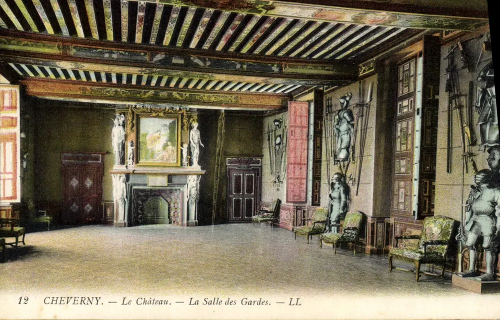 Cheverny — Das Schloss — Die Wachstube — LL - Vorderseite