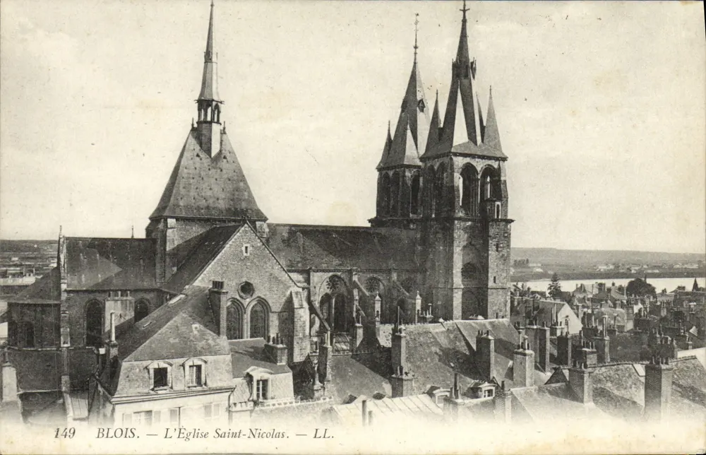 Blois — A Igreja de São Nicolau — LL. n°149 - Frente