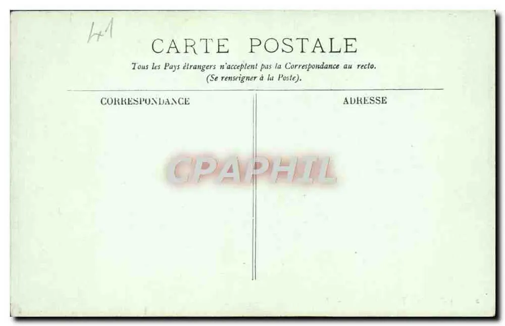Cheverny — O Lago — LL. — n°21 - Verso