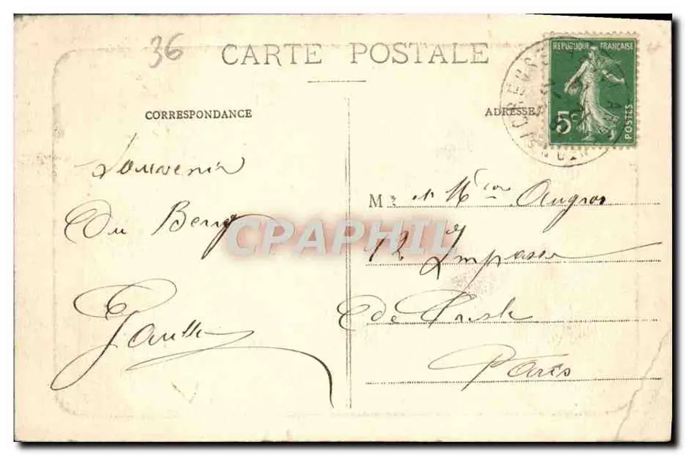 Argenton-sur-Creuse — Vista geral — n° 112 - Verso