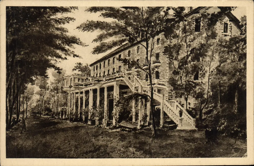 Grand Hôtel du Rozier - Große Terrasse über die Tarn - Les Arts Graphiques, Toulouse - Vorderseite
