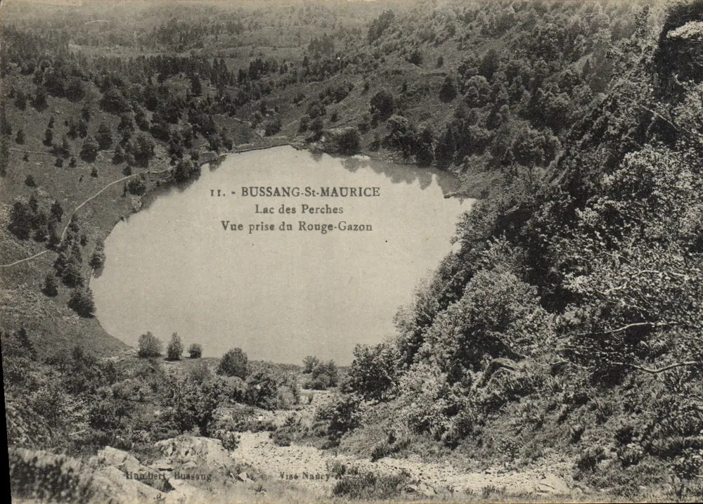 See der Perches — Aufnahme vom Rouge-Gazon — Humberli, Bussang - Vorderseite