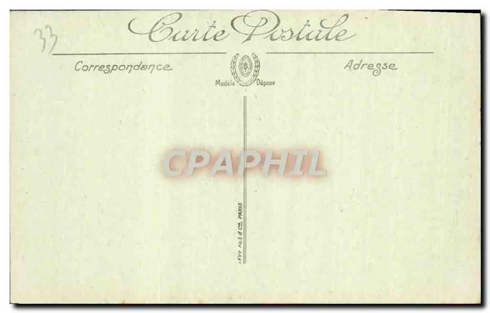 Bordeaux — A Catedral — As Flechas — LL - Verso