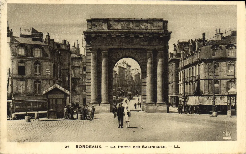 Bordeaux — A Porta das Salinas — LL - Frente