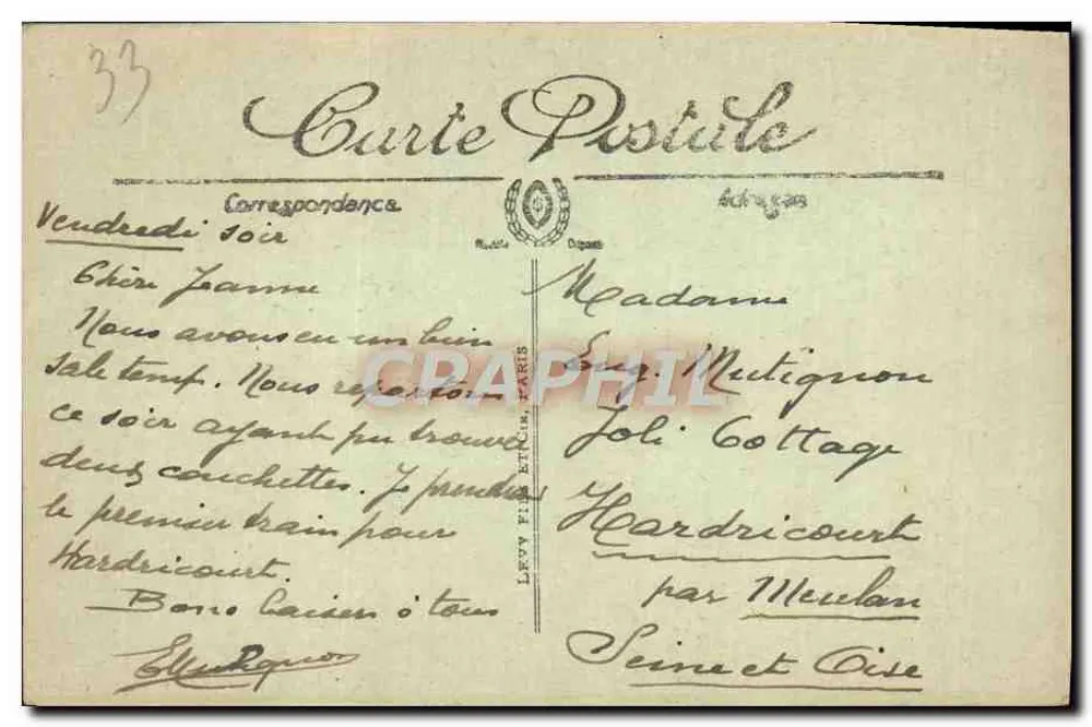 Bordeaux — Panorama e la Gironde — editore non identificato, numero di serie non visibile - Verso