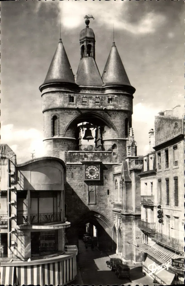 Die Große Glocke und die Kirche Saint-Éloi — Bordeaux — Verlag RENAUD & BUZAUD - Vorderseite