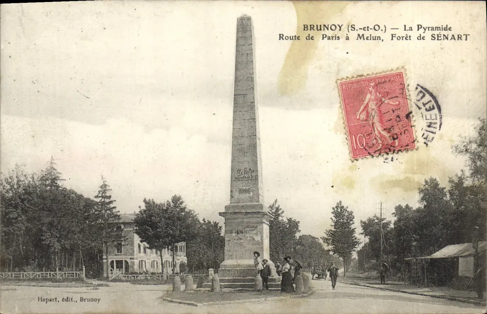 Brunoy (S.-et-O.) — Die Pyramide — Hapart, Verlag, Brunoy - Vorderseite