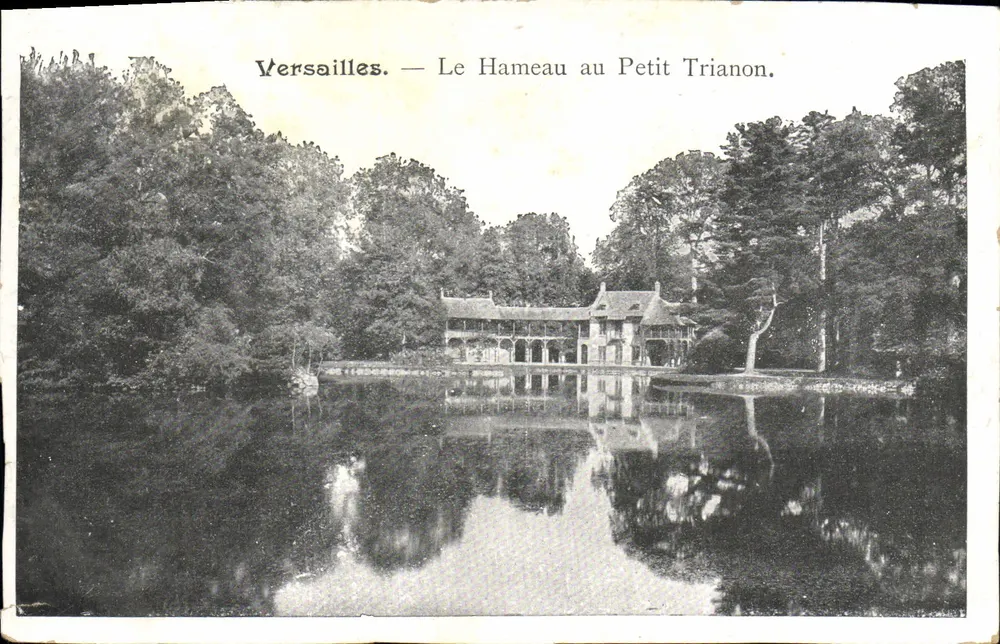Versailles — Ansicht des Dorfes am Petit Trianon — Verlag unbekannt - Vorderseite