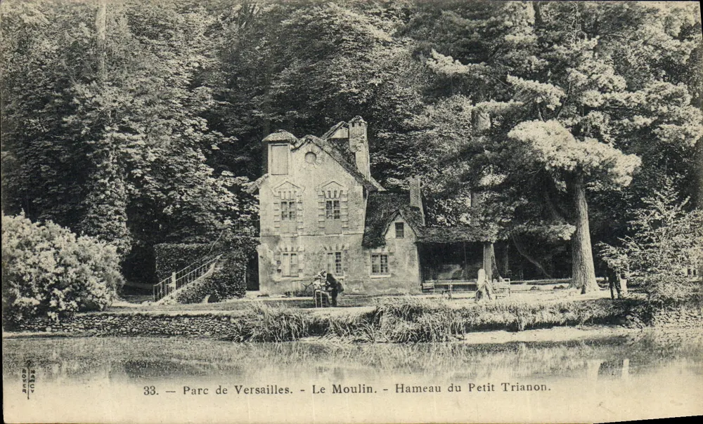 Das Mühle — Dorf des Petit Trianon — Park von Versailles - Vorderseite