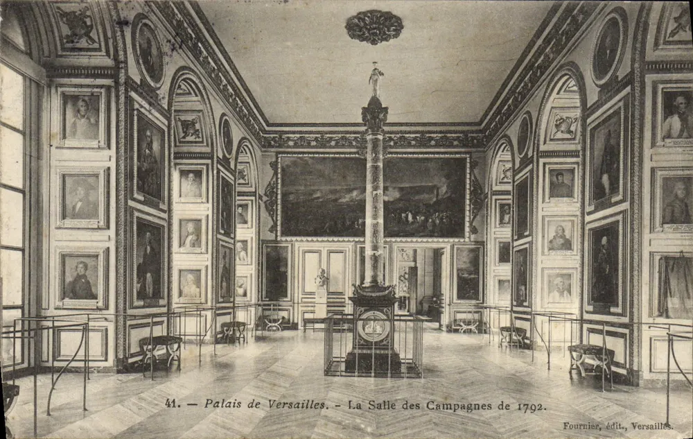 Schloss Versailles — Die Halle der Feldzüge von 1792 — Fournier, Verlag, Versailles - Vorderseite