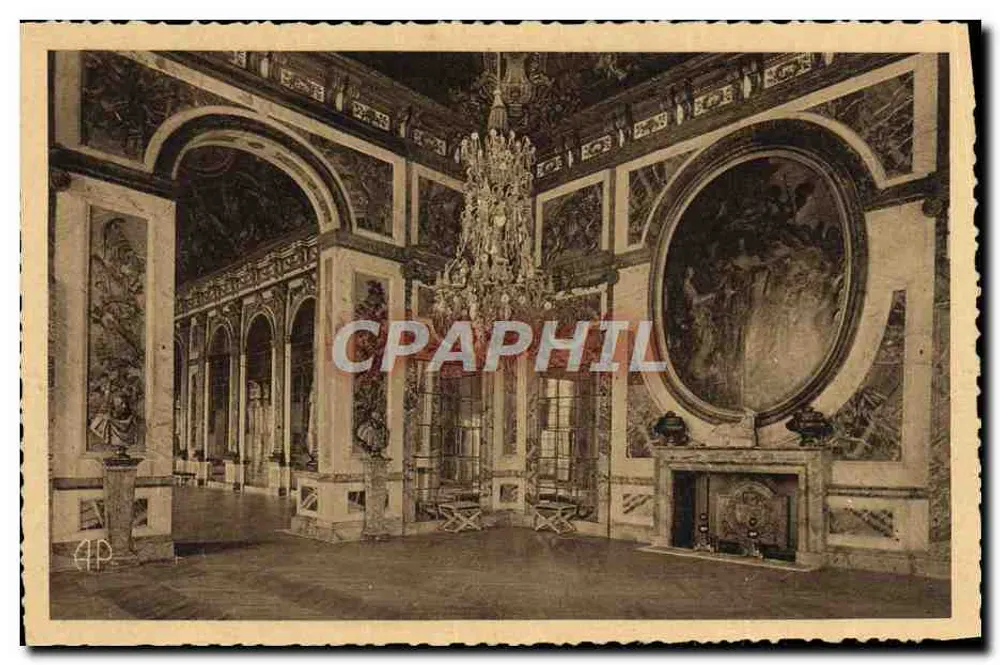 Versailles — Kriegszimmer und Galerie der Spiegel — Verleger AP - Vorderseite