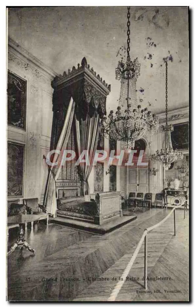 Grand Trianon - Zimmer der Königin von England — Écuruler, Verleger, Versailles - Vorderseite