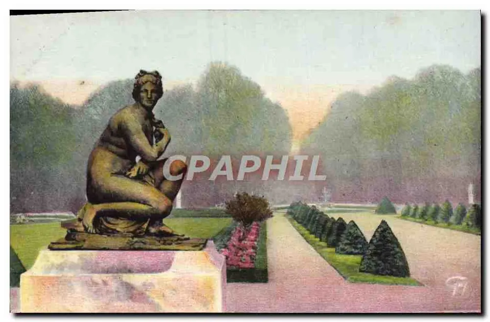 Vênus pudica — Versailles e os parterres - Frente