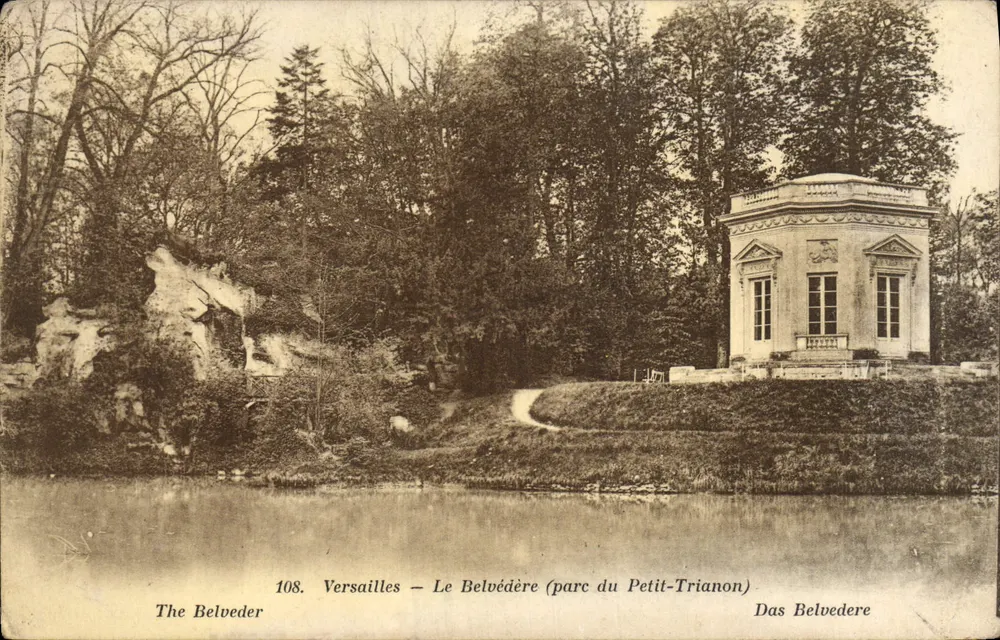 Der Belvédère — Park des Petit-Trianon — Versailles — n°108 - Vorderseite