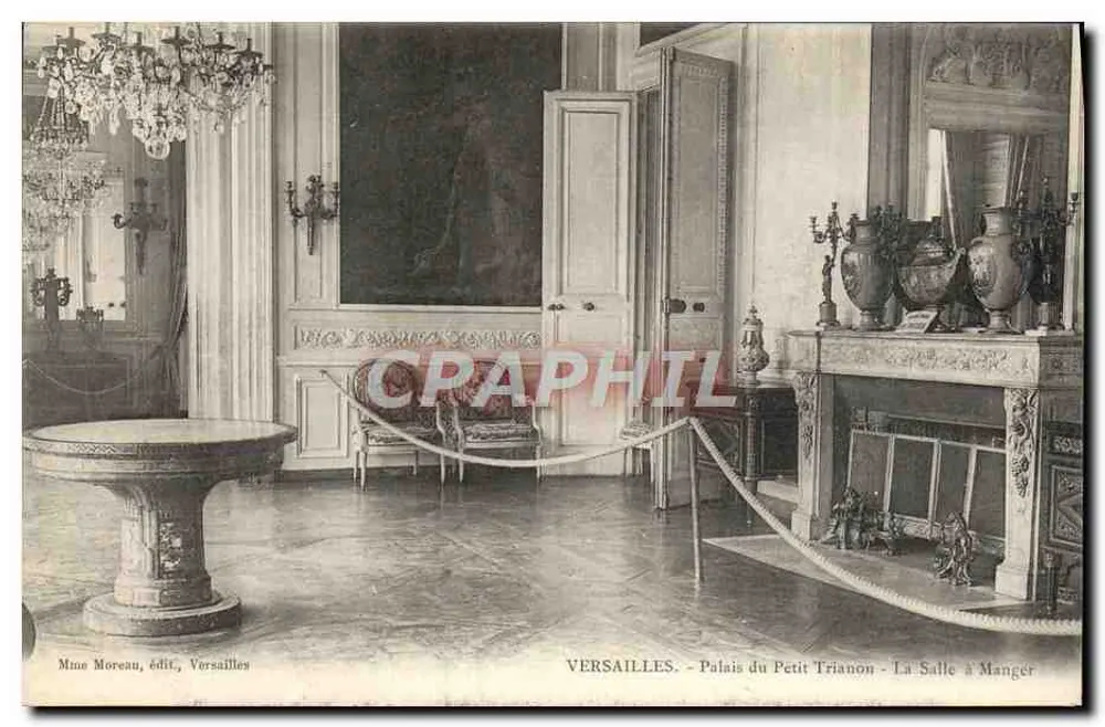 Versailles - Palais du Petit Trianon - La Salle à Manger - Vorderseite