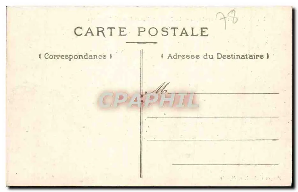 Saint-Germain-en-Laye — Das Pavillon Henri IV und die Terrasse — Verlag: , n° 54 - Rückseite