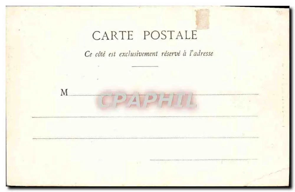 Versailles - Hameau de Marie-Antoinette - La Laiterie — F. Riehler-Moreau, Verlag, Versailles, n°25 - Rückseite