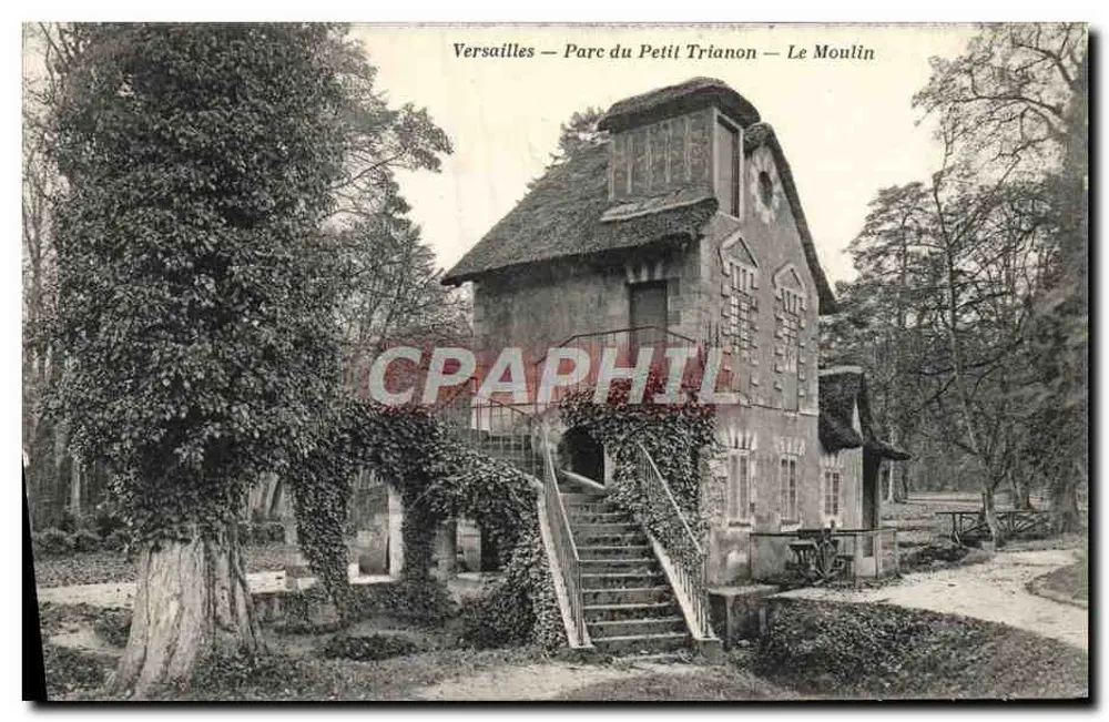 Versalles — Parque del Pequeño Trianón — La Molina - Anverso