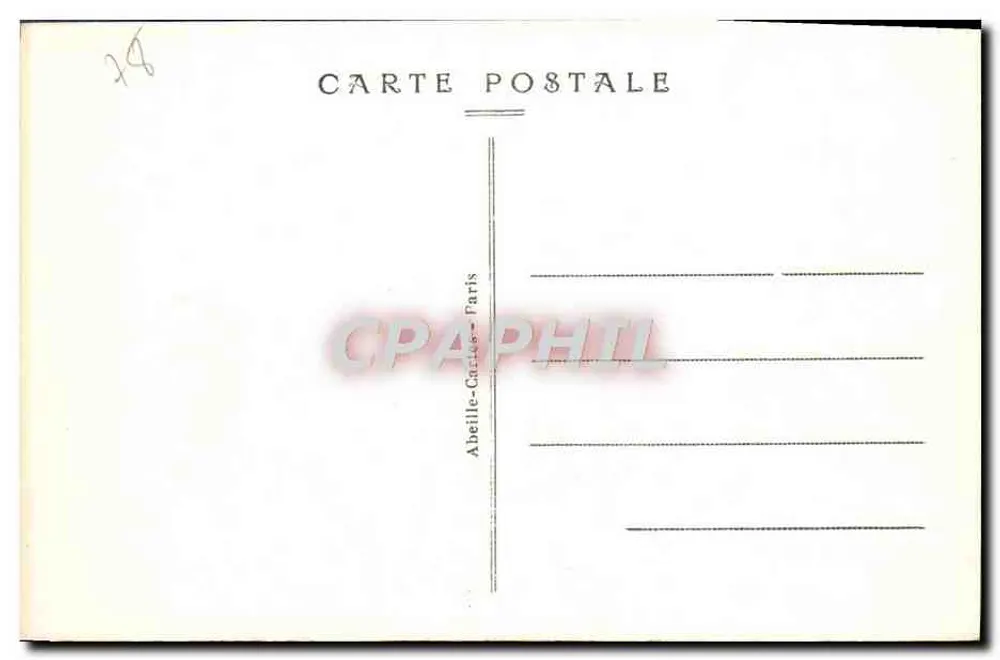 St-GERMAIN-en-LAYE — A Igreja — Abeille-Cartes, Paris, n°44 - Verso