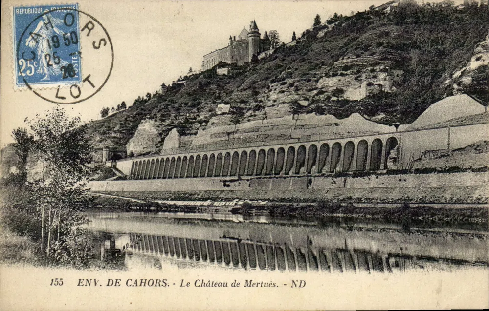 Envio de Cahors — O Castelo de Mertuès — ND — Editor não identificado, n° 155 - Frente