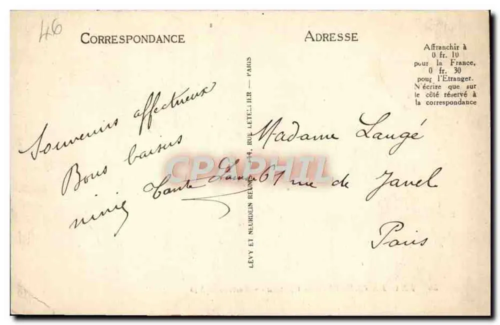 Envio de Cahors — O Castelo de Mertuès — ND — Editor não identificado, n° 155 - Verso