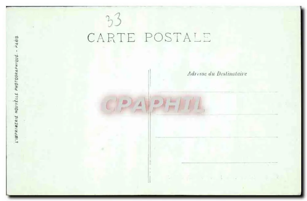 Bordeaux — O Ponte de Pierre — LL. n°68 - Verso