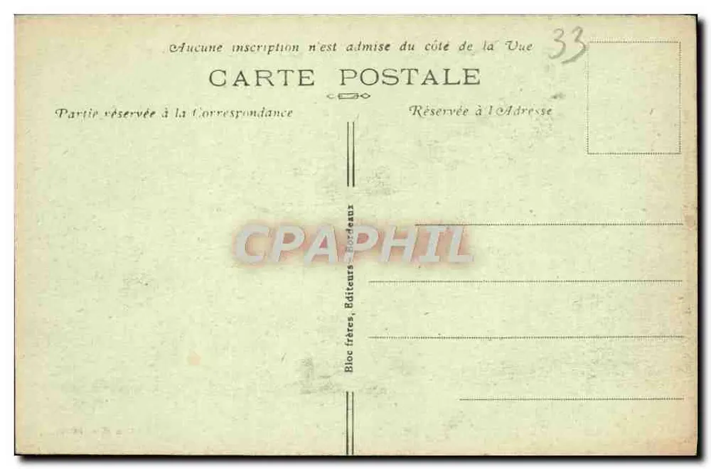Soulac-sur-Mer (Côte d'Argent) — La Plage - Le Bain — Edition Marc Jaclot, n°74 - Verso