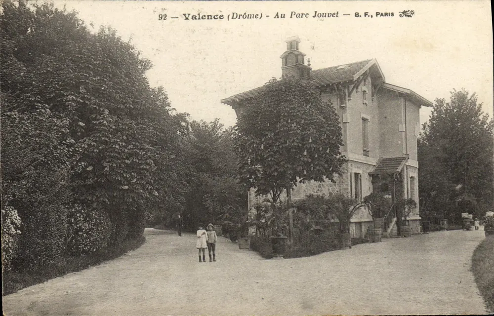 Valence (Drôme) — Ansicht vom Parc Jouvet — B.F., Paris - Vorderseite